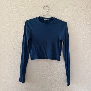 Reformation hailey ribbed top